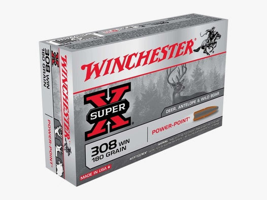 Winchester Super X Power Point .308 Win. 180 gr - 20 Stk