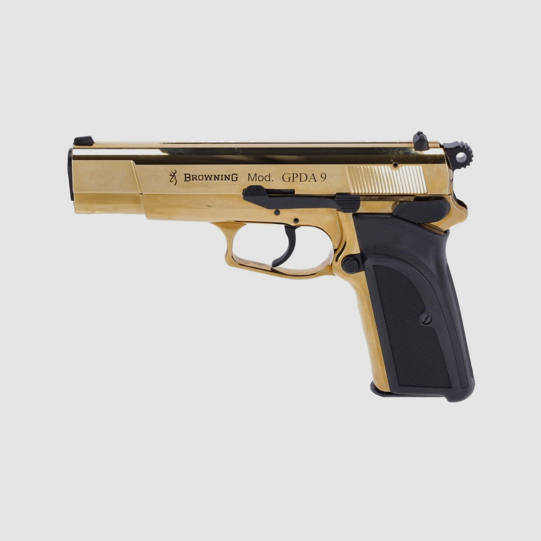 Browning GPDA 9 9 mm P.A.K. gold Schreckschuss Pistole