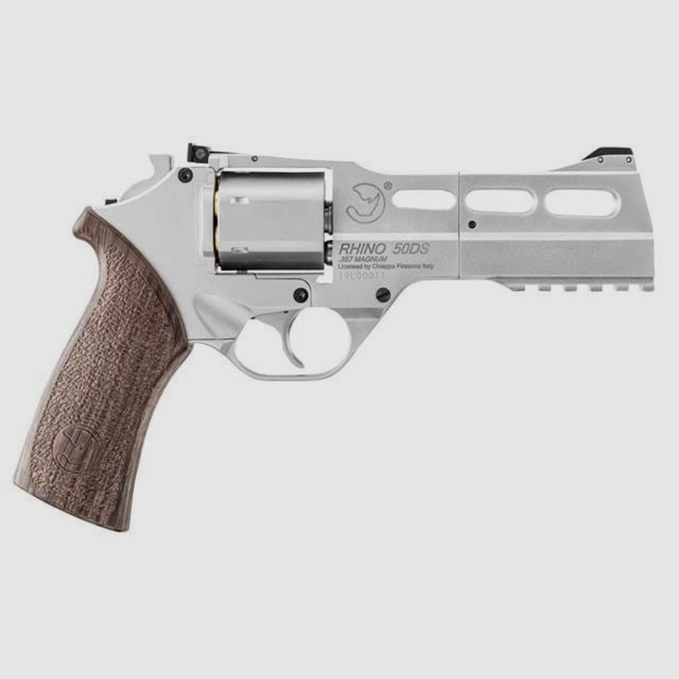 GSG Chiappa Rhino 50DS 6 mm BB nickel Softair Revolver