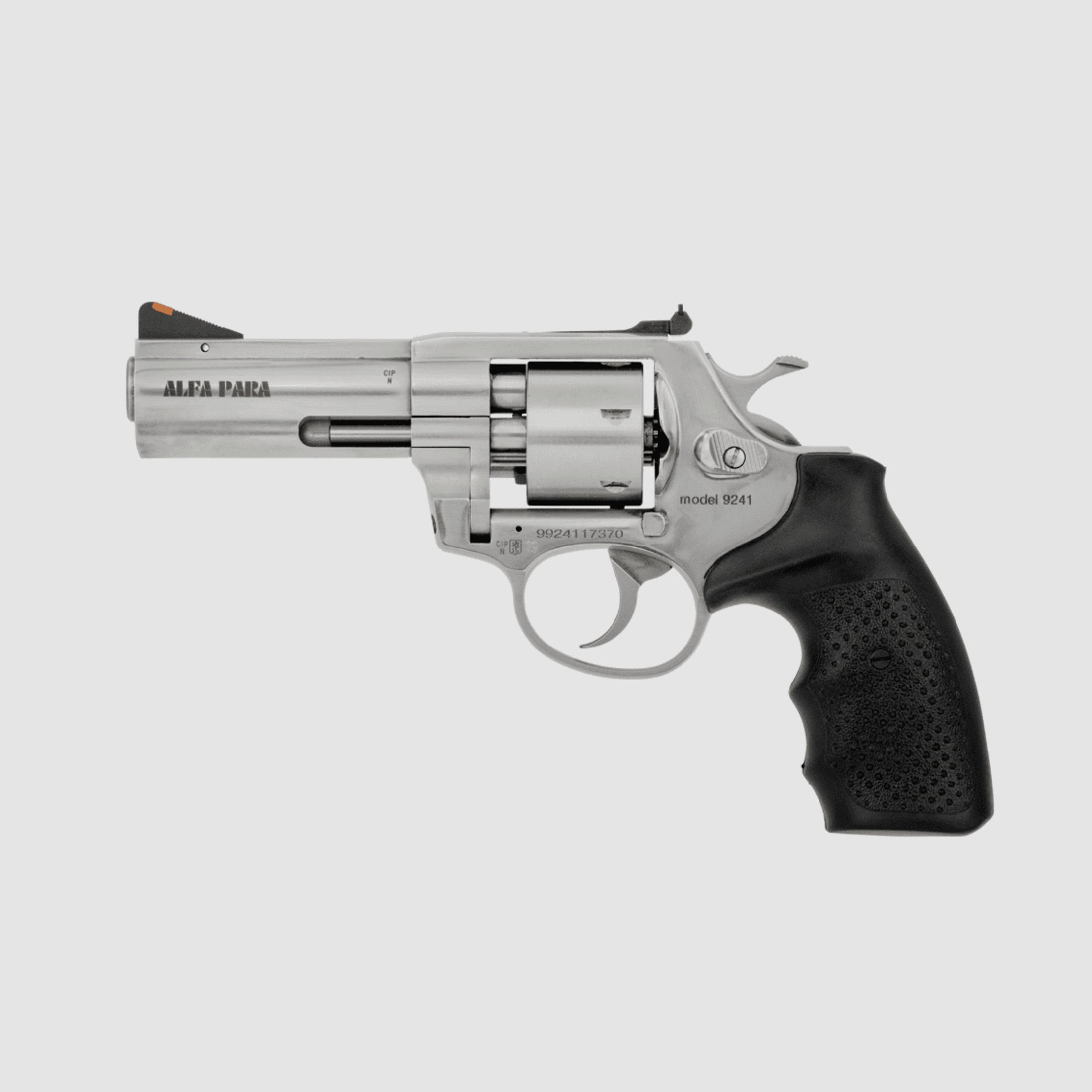 Alfa Proj 9241 stainless - 4 Zoll Revolver Kal. 9mm Luger