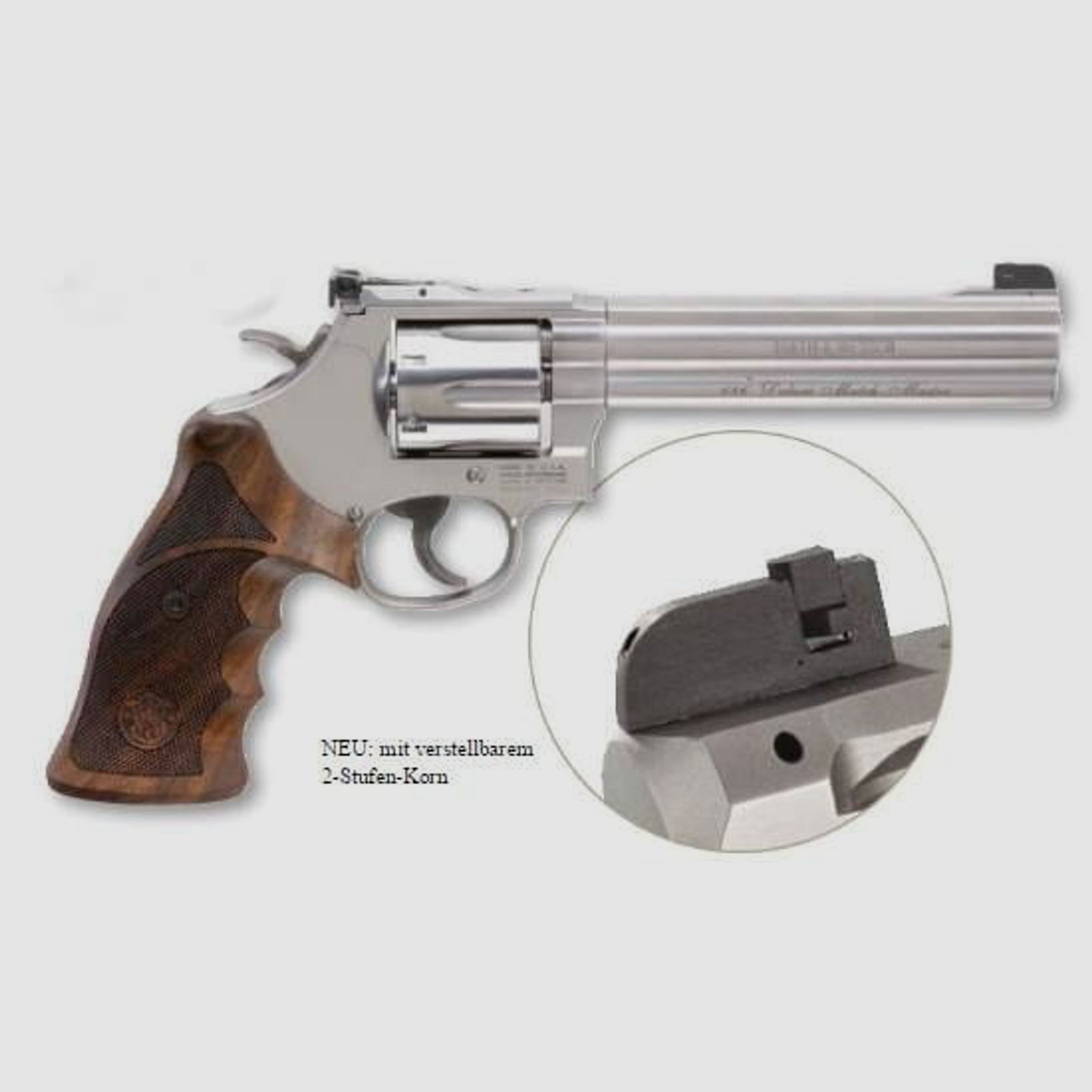 S&W 686 Target Champion Match Master Revolver Stainless .357 Mag