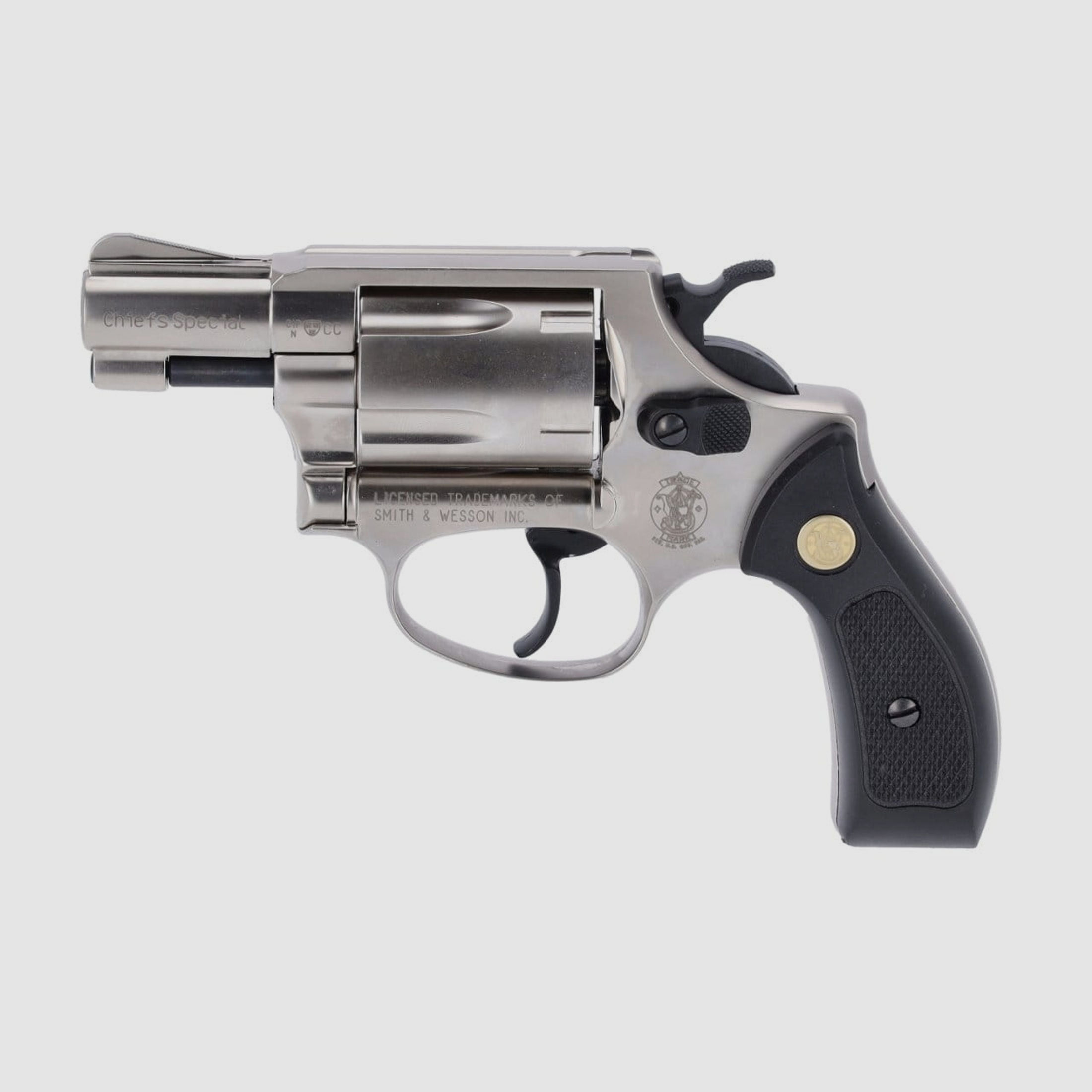 Smith & Wesson Chiefs Special Schreckschuss Revolver 9 mm R.K. vernickelt