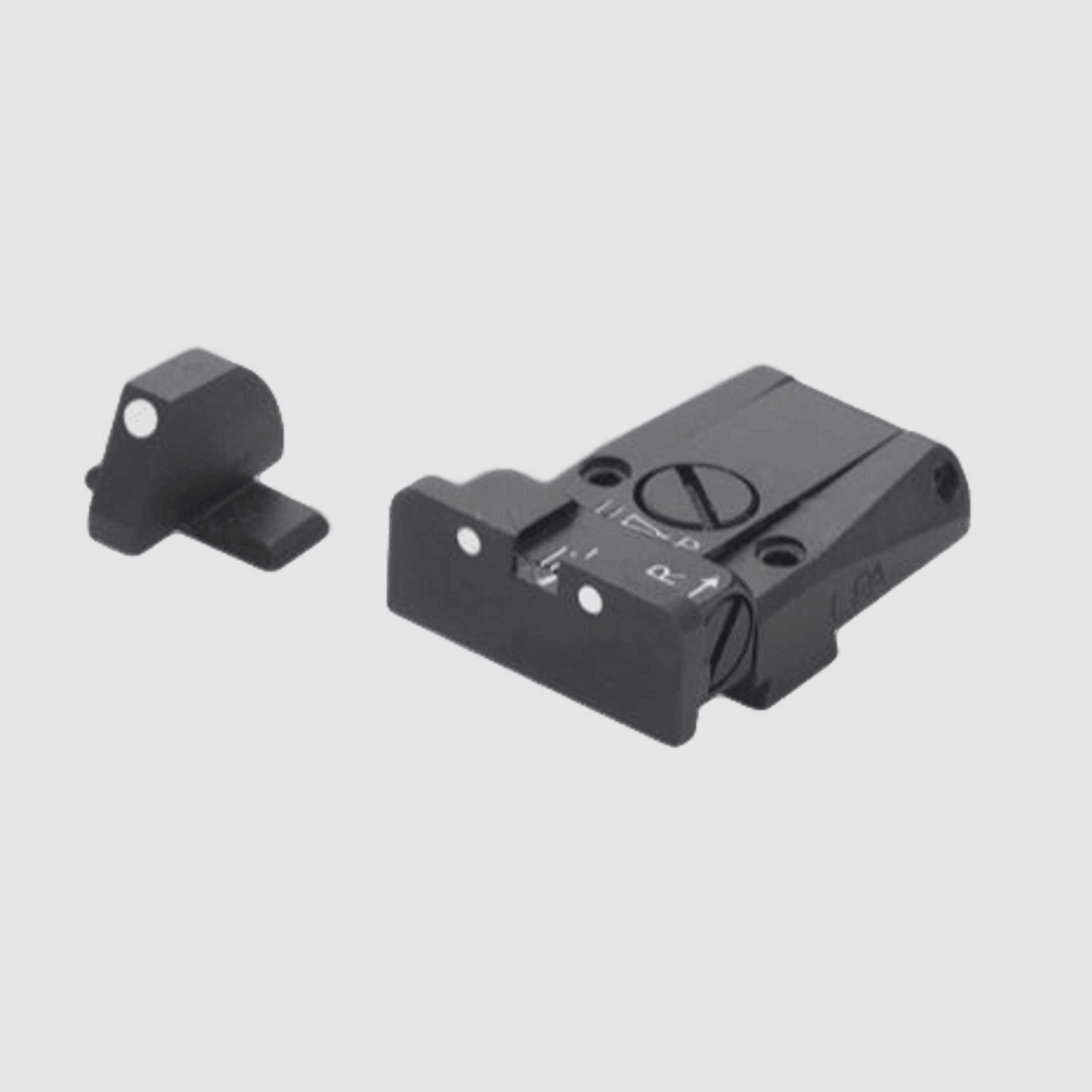 LPA Mikrometer-Visier SPR für SIG-Sauer P229,P320 & Springfield XD, 3-Punkt i...