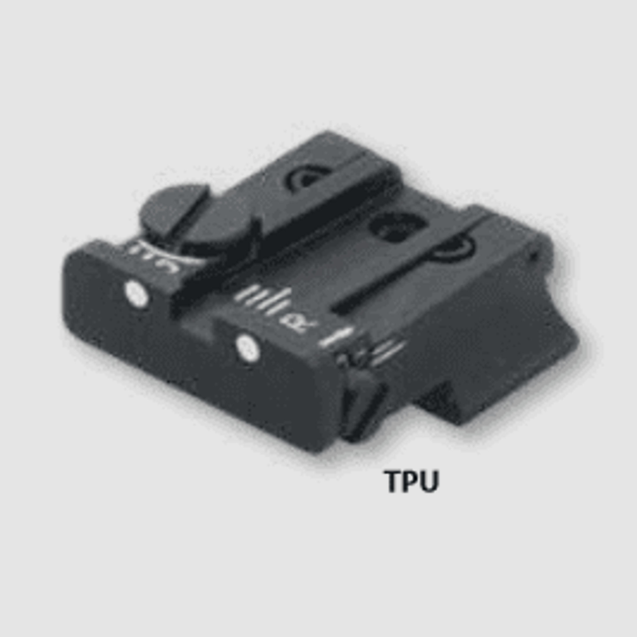 LPA Mikrometer-Visier TPU für CZ 75 SP-01 Shadow ohne Korn