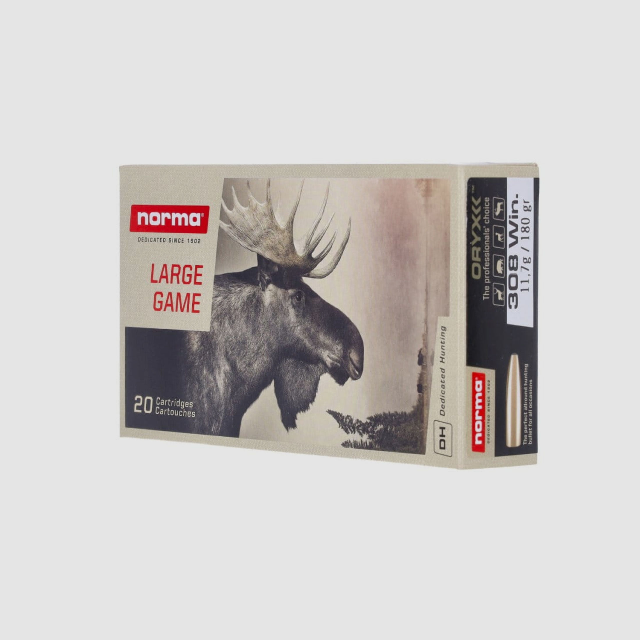 Norma .308 Norma Mag. Oryx 180 gr. - 20 Stk.