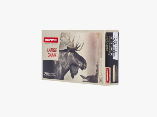 Norma .308 Norma Mag. Oryx 180 gr. - 20 Stk.