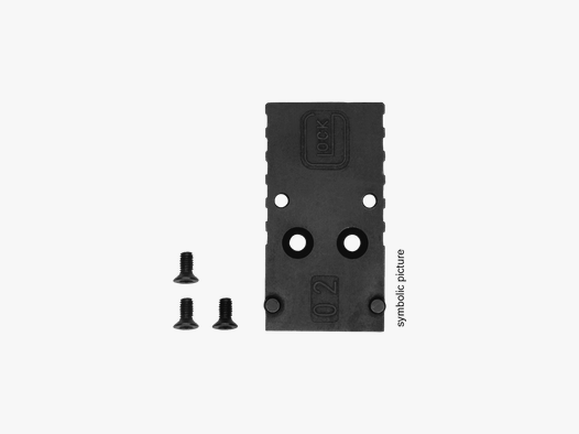 Adapterplatten für Glock MOS System 25,5mm