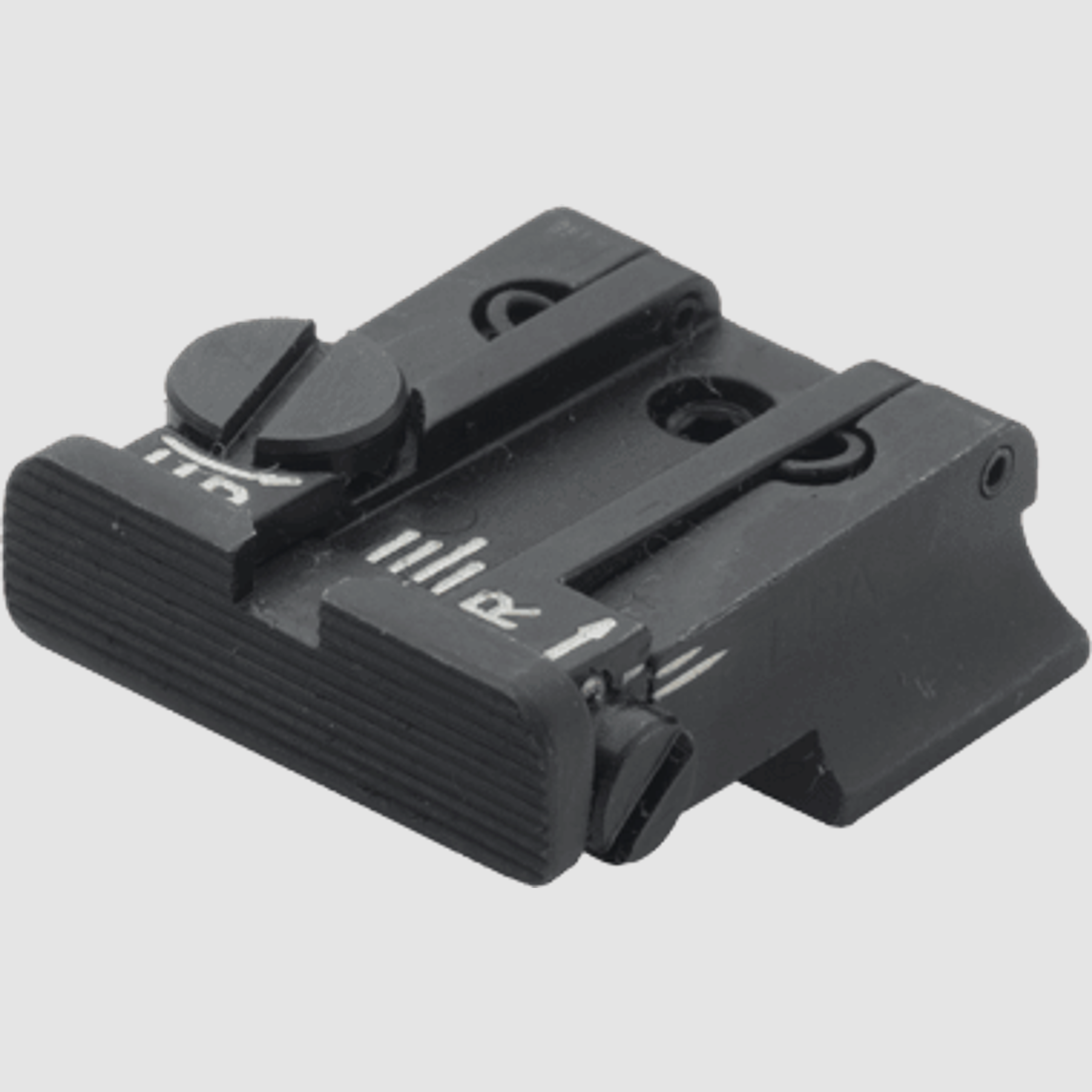 LPA Mikrometer-Visier TPU für Walther P99, PPQ, PPQ M2, S&W SW99 ohne Korn