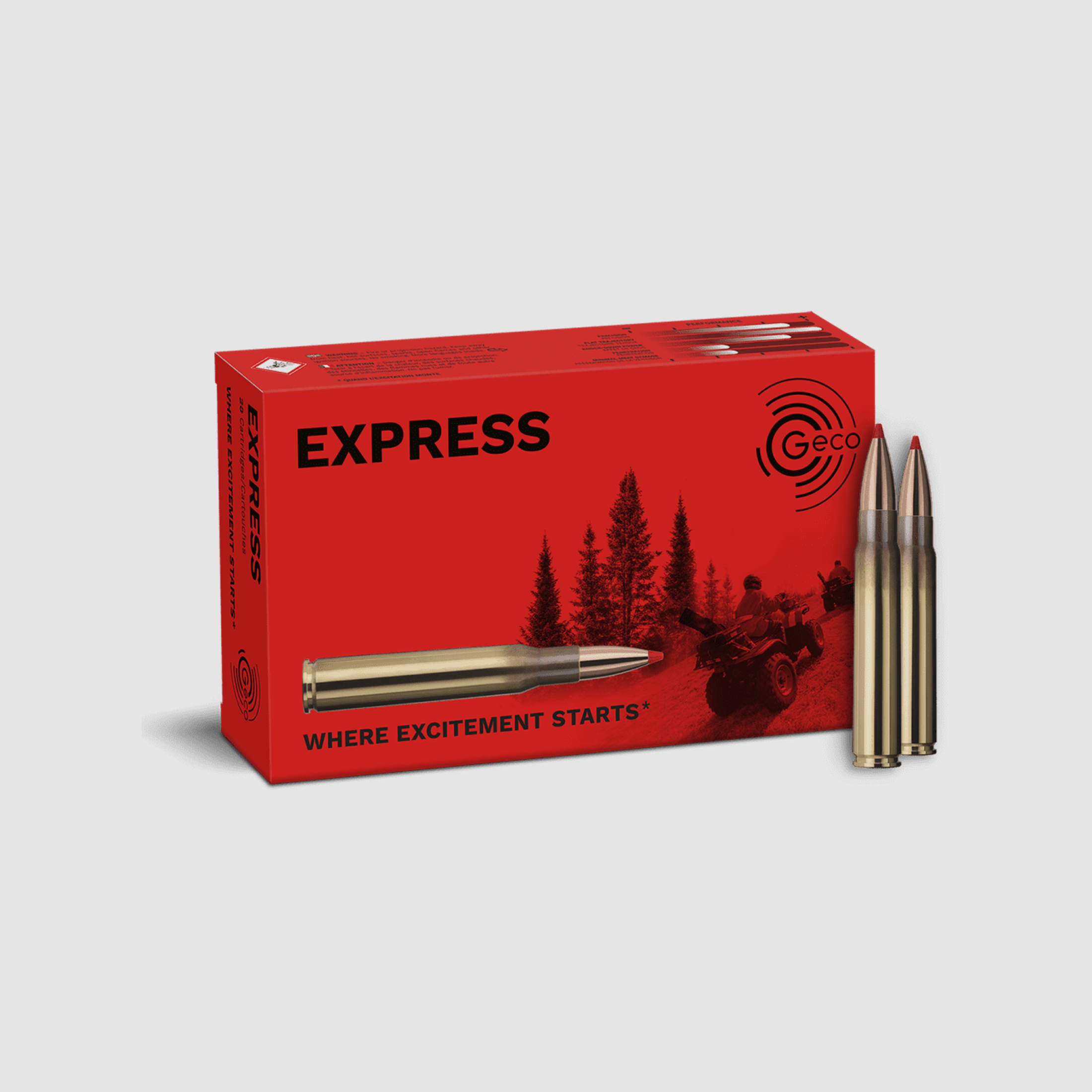 Geco 9,3x62 Express 255gr.- 20 Stk