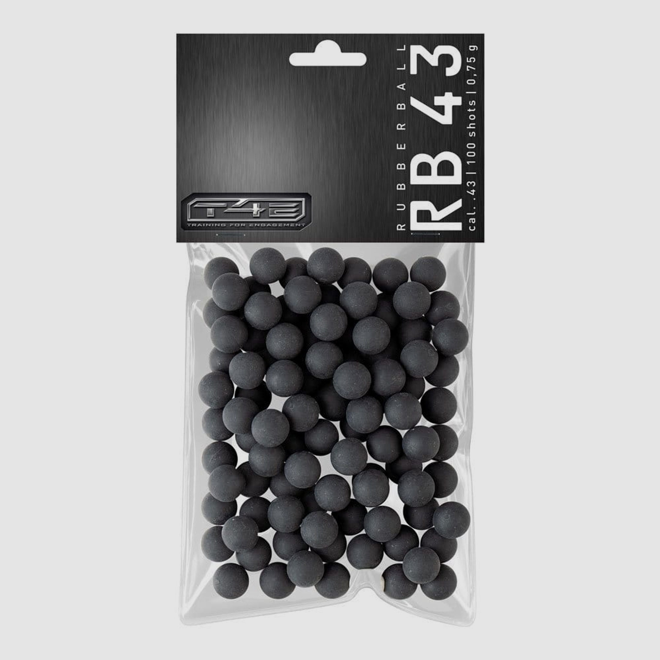 T4E RB 43 Prac Series Rubberballs - 100 Stk.