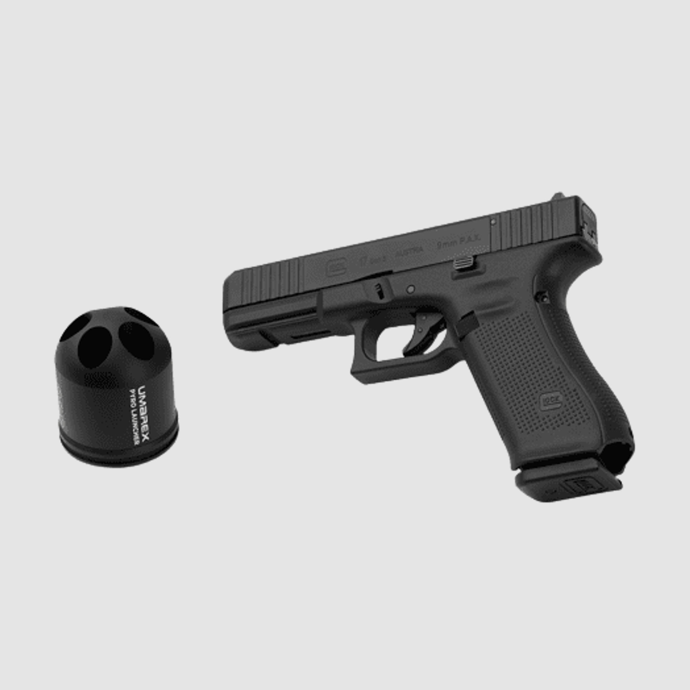 Glock 17 Gen5 9mm P.A.K + Pyro Launcher Limited Edition Set