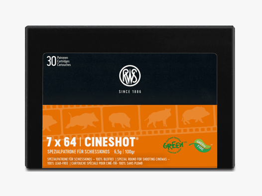 RWS Cineshot Green Bleifrei Kal. 7x64 100 gr. 30 Stk.
