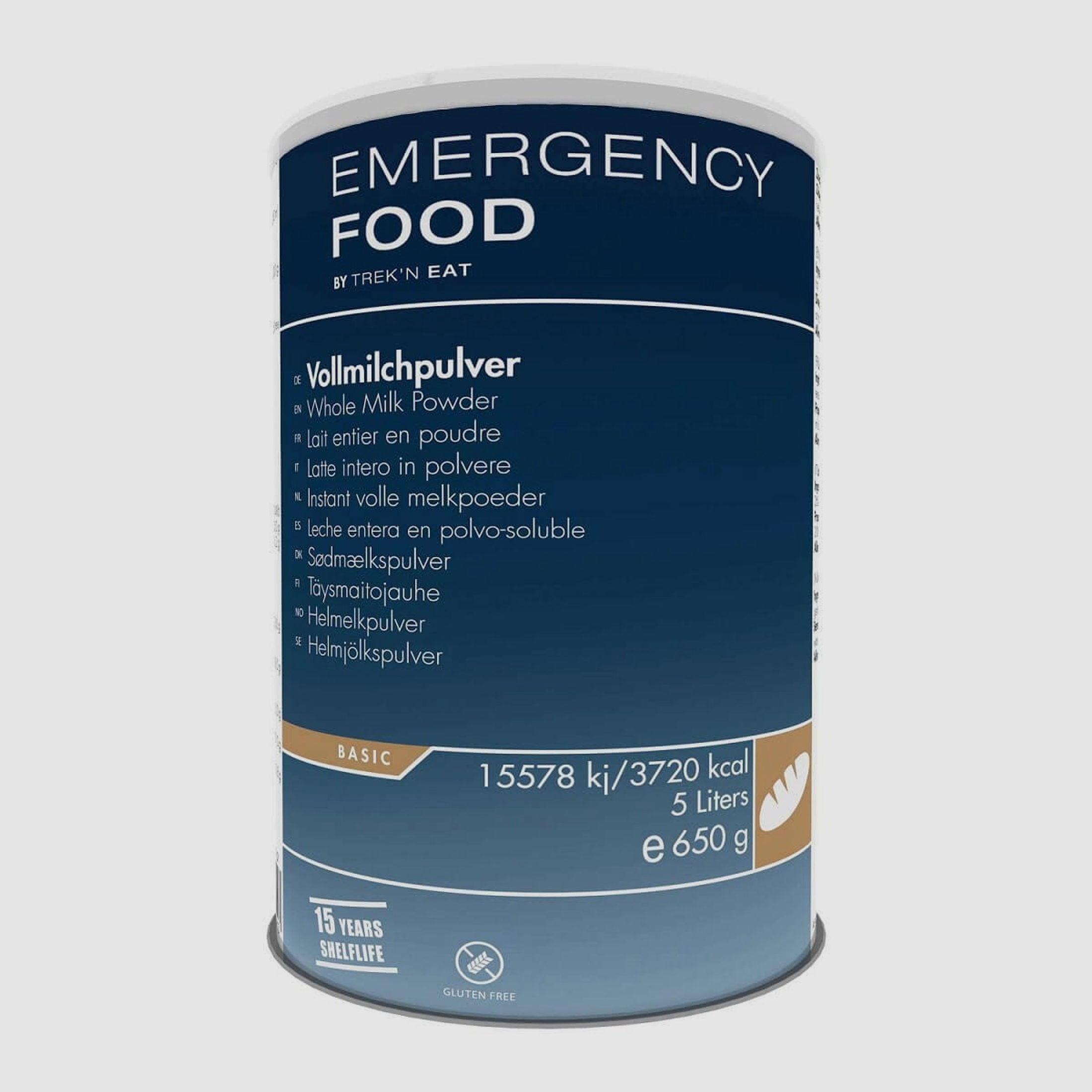 TREK'N EAT EMERGENCY FOOD Vollmilchpulver - Instant - 650 g