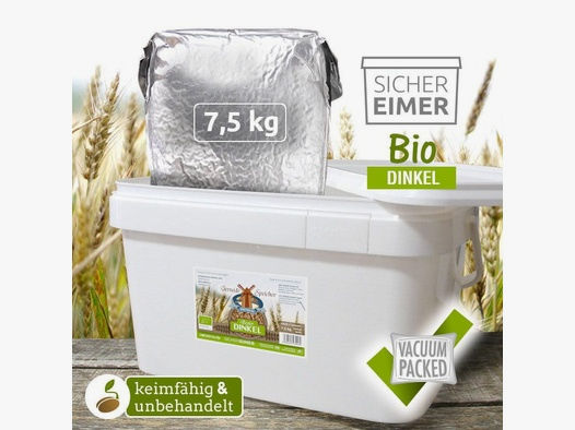 CONVAR GetreideSpeicher BIO Dinkel 7,5 kg