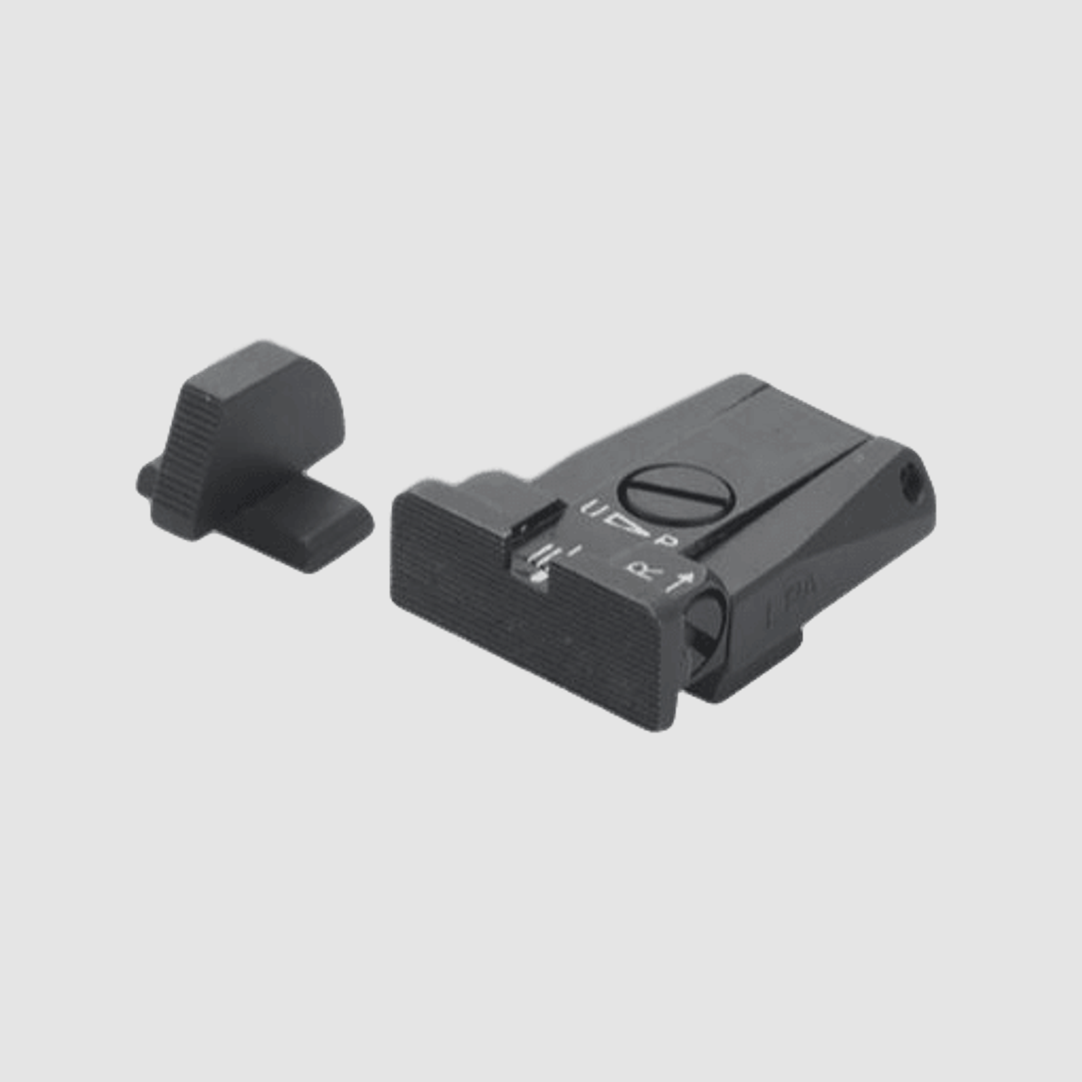LPA Mikrometer-Visier SPR für Beretta 92A1, 98A1 +8000 Cougar inkl. Korn