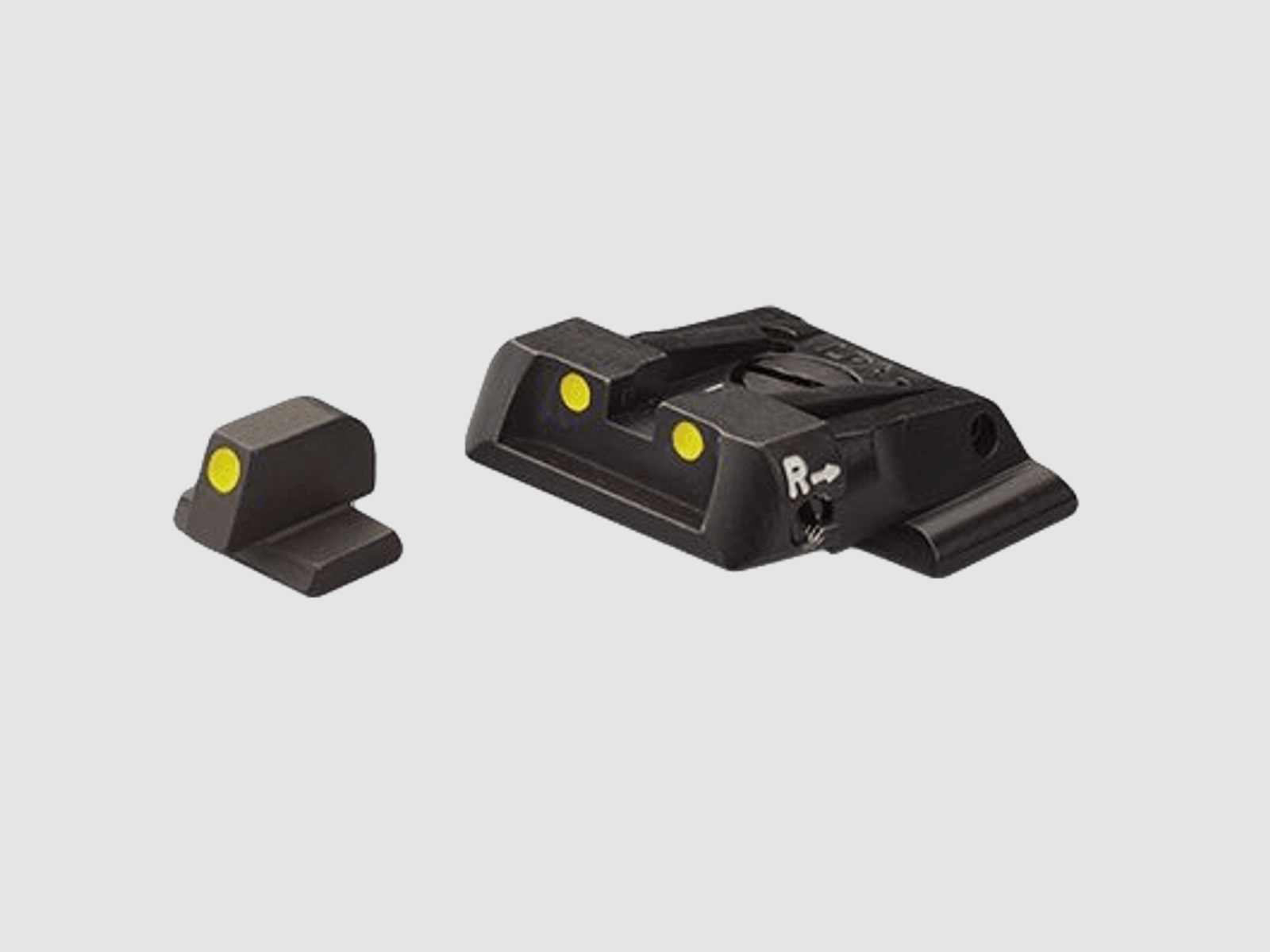 LPA Luminova Type-Visier SPL inkl. Korn für S&W Pistolen Mod. M&amp;P