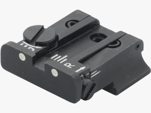 LPA Mikrometer-Visier TPU für S&W Pistolen 3rd Gen cal. .45 ACP/10 mm Auto, 2...