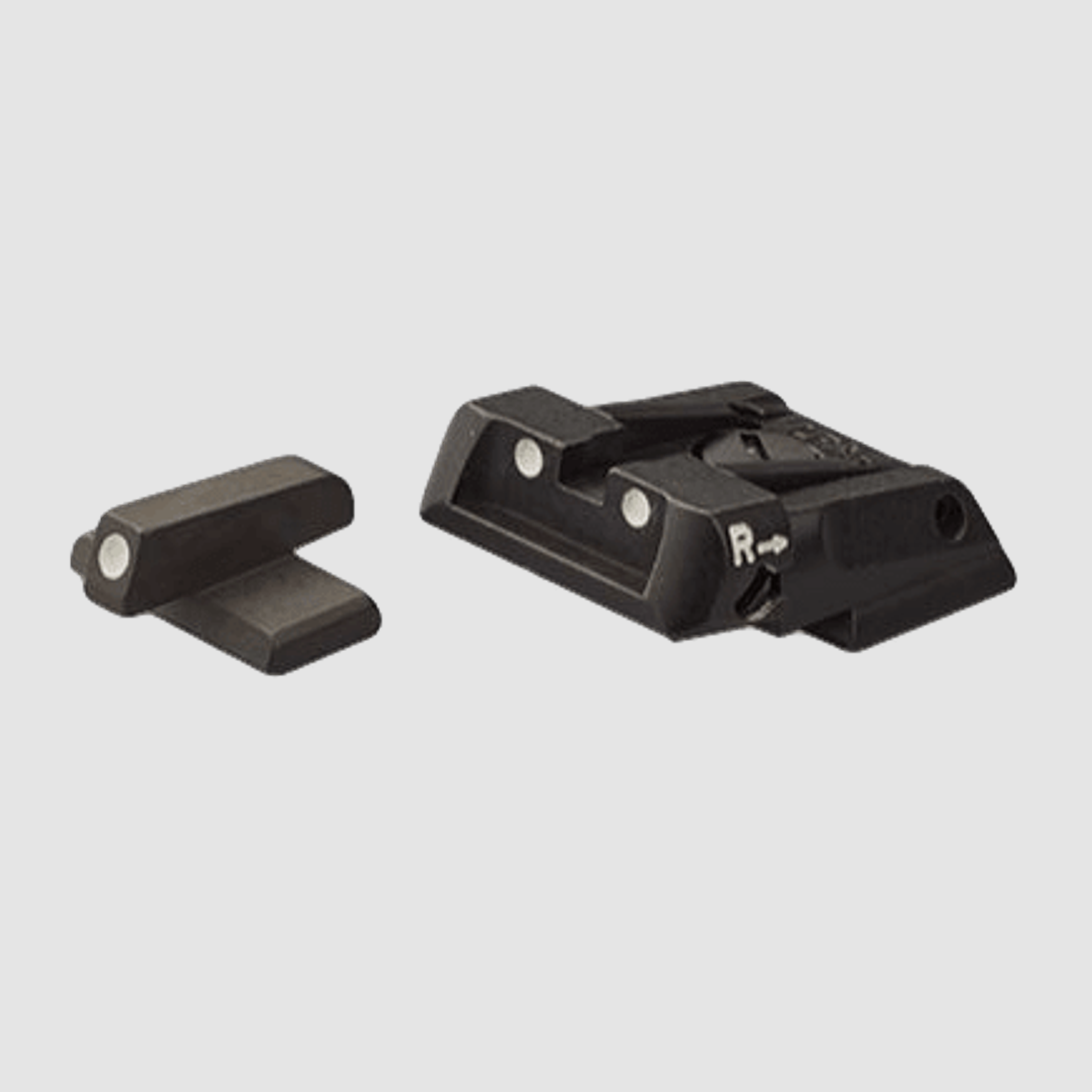 LPA Mikrometer-Visier SPS, 3-Punkt inkl. Korn für HK Pistolen Mod. P30(L), HK...