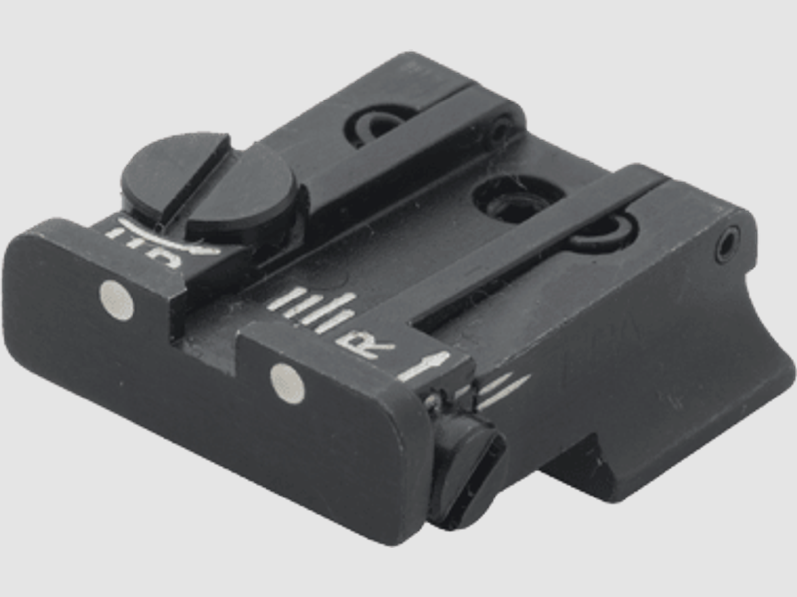 LPA Mikrometer-Visier TPU für S&W 3rd Gen Pistolen cal. 9mm/.40 S&amp;W, 2-Punkte...