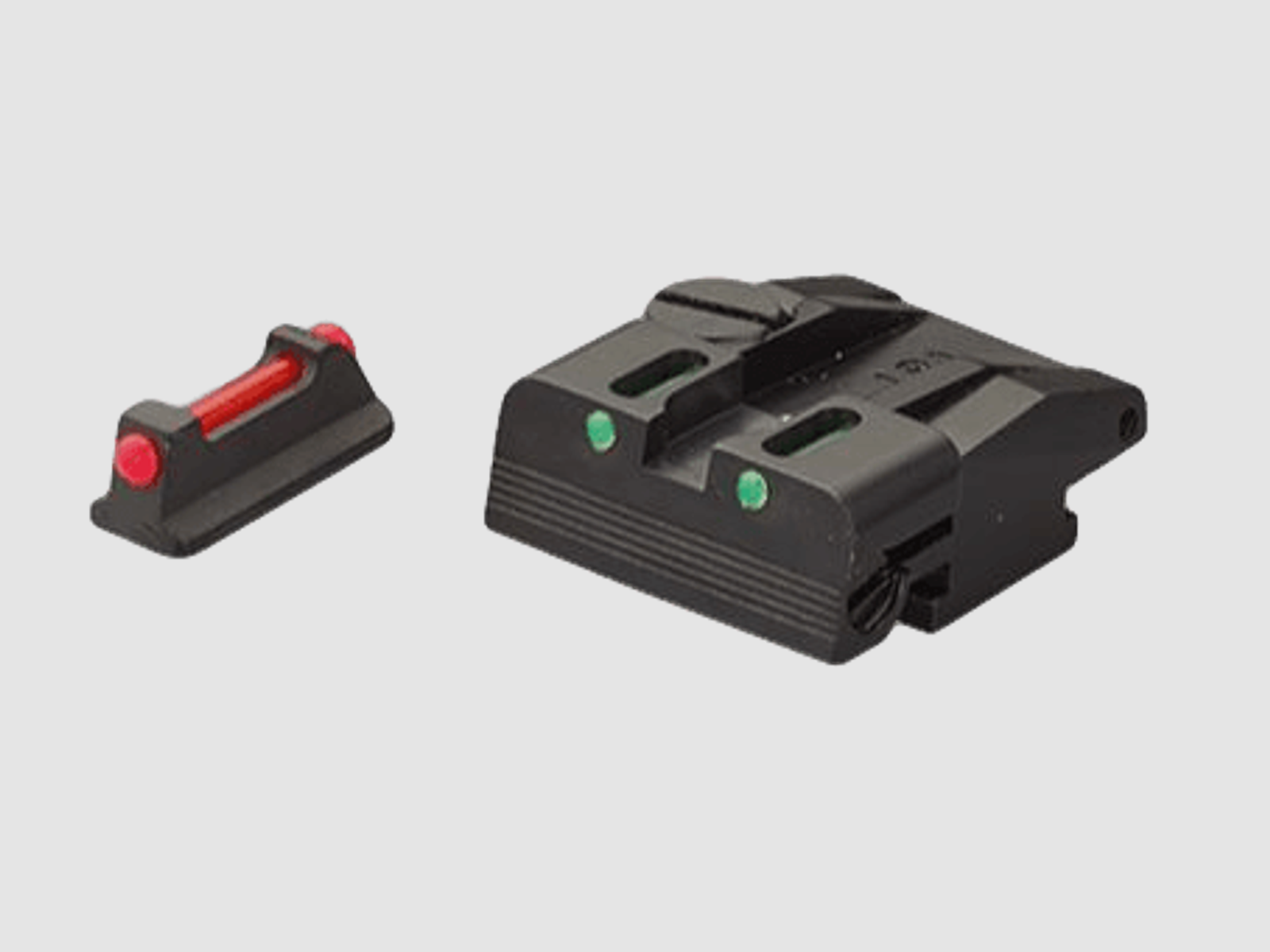 LPA Fiber Optic-Visier SPF inkl. Fiber Optic-Korn für Walther P99, PPQ, PPQ M2