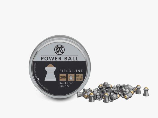 RWS FIELD-L Pow Ball Diabolo 4,5 mm 0,61g BLI 200er