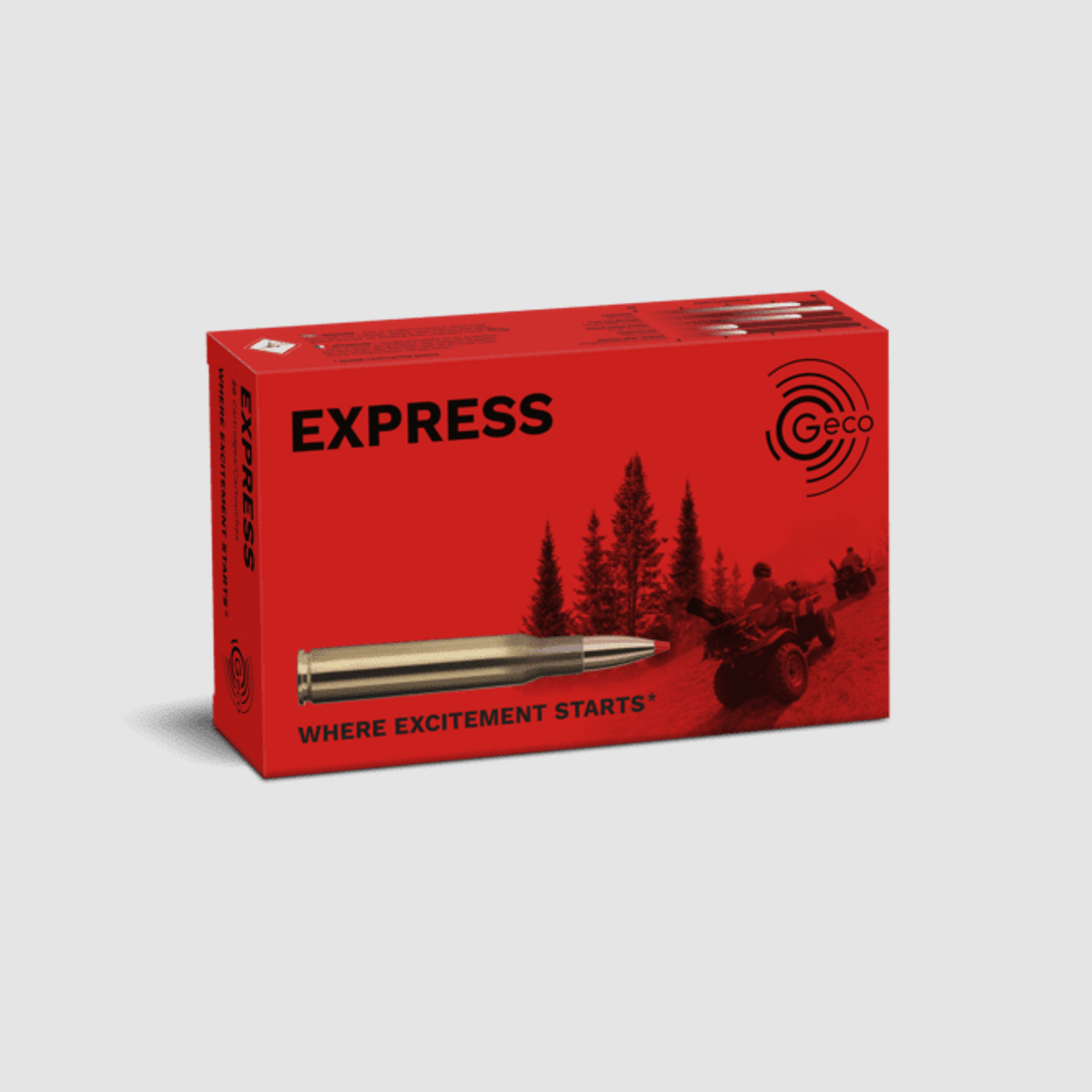 Geco 8x57 IS Express 180gr.- 20 Stk