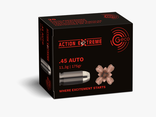 Geco .45 AUTO ACTION EXTREME 11,3g 175gr - 20 Stk