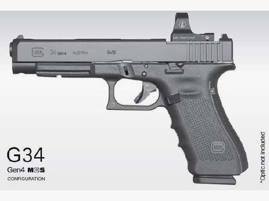 Glock 34 MOS Pistole Gen4 Kaliber 9 mm Luger