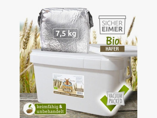CONVAR GetreideSpeicher BIO Hafer 7,5 kg