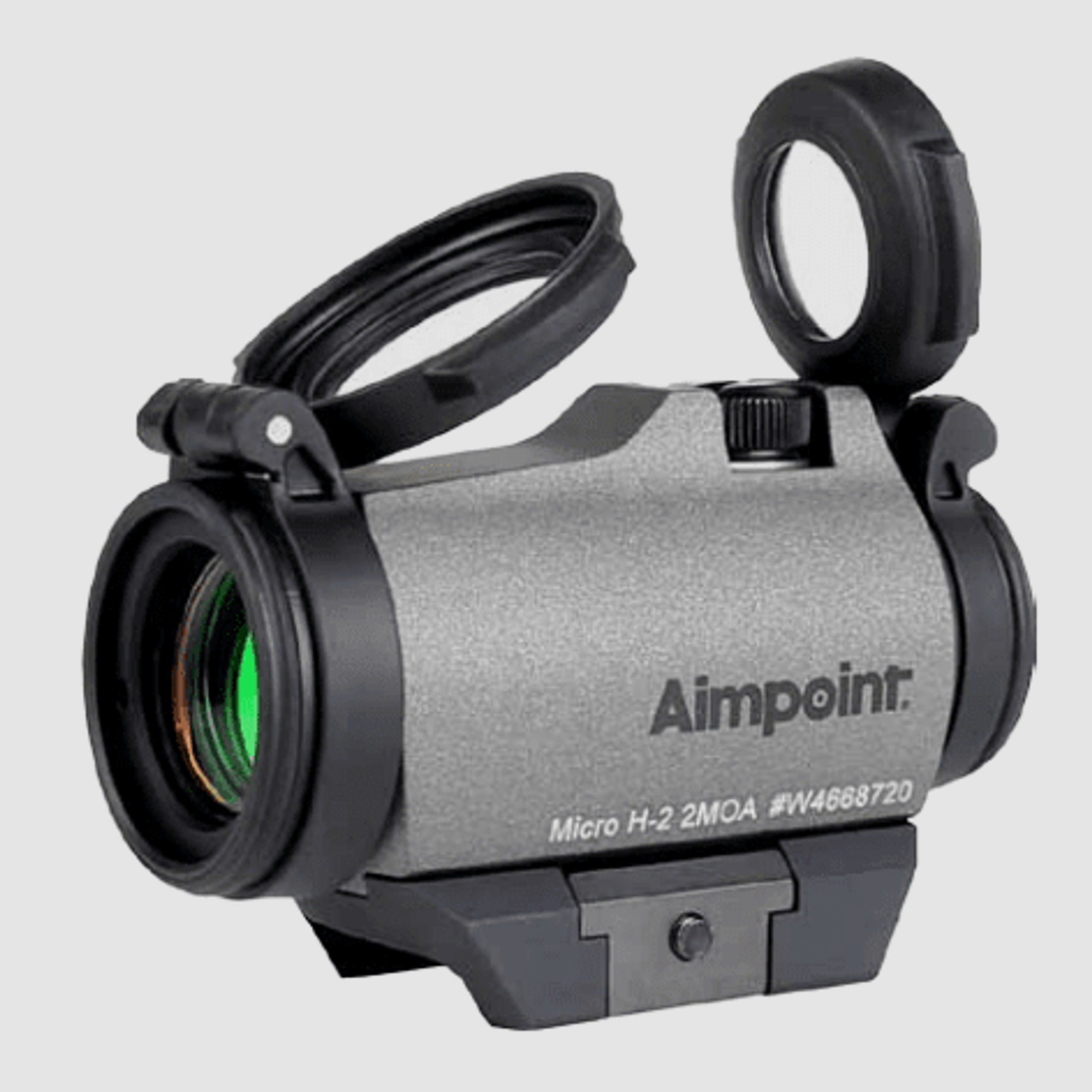 Aimpoint Micro H2 Cerakote Tungsten Leuchtpunktvisier