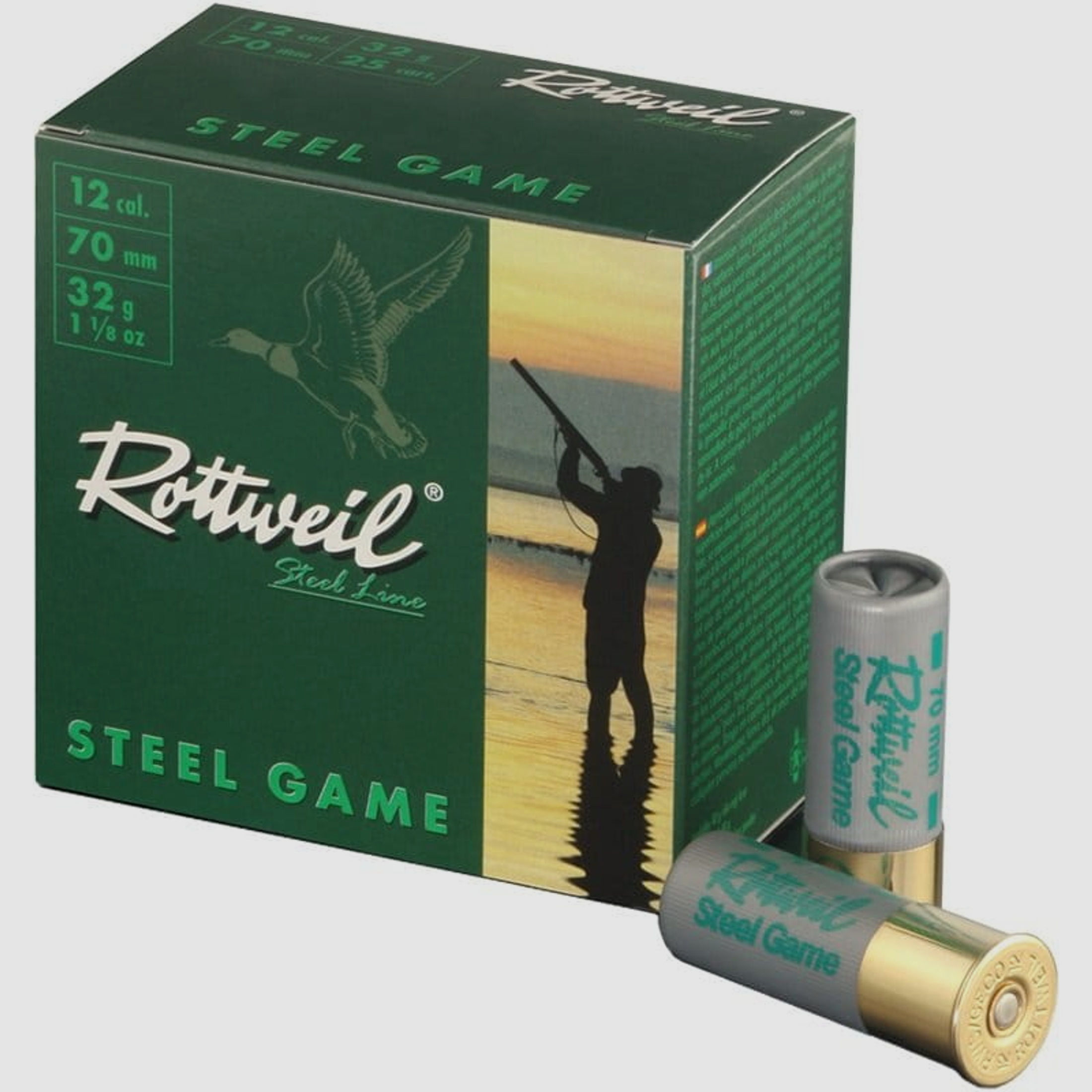 Rottweil Steel Game 12/70 3,25mm