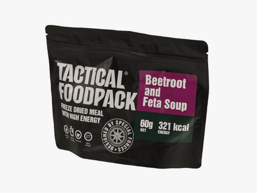 TACTICAL FOODPACK Beetroot Suppe mit Feta