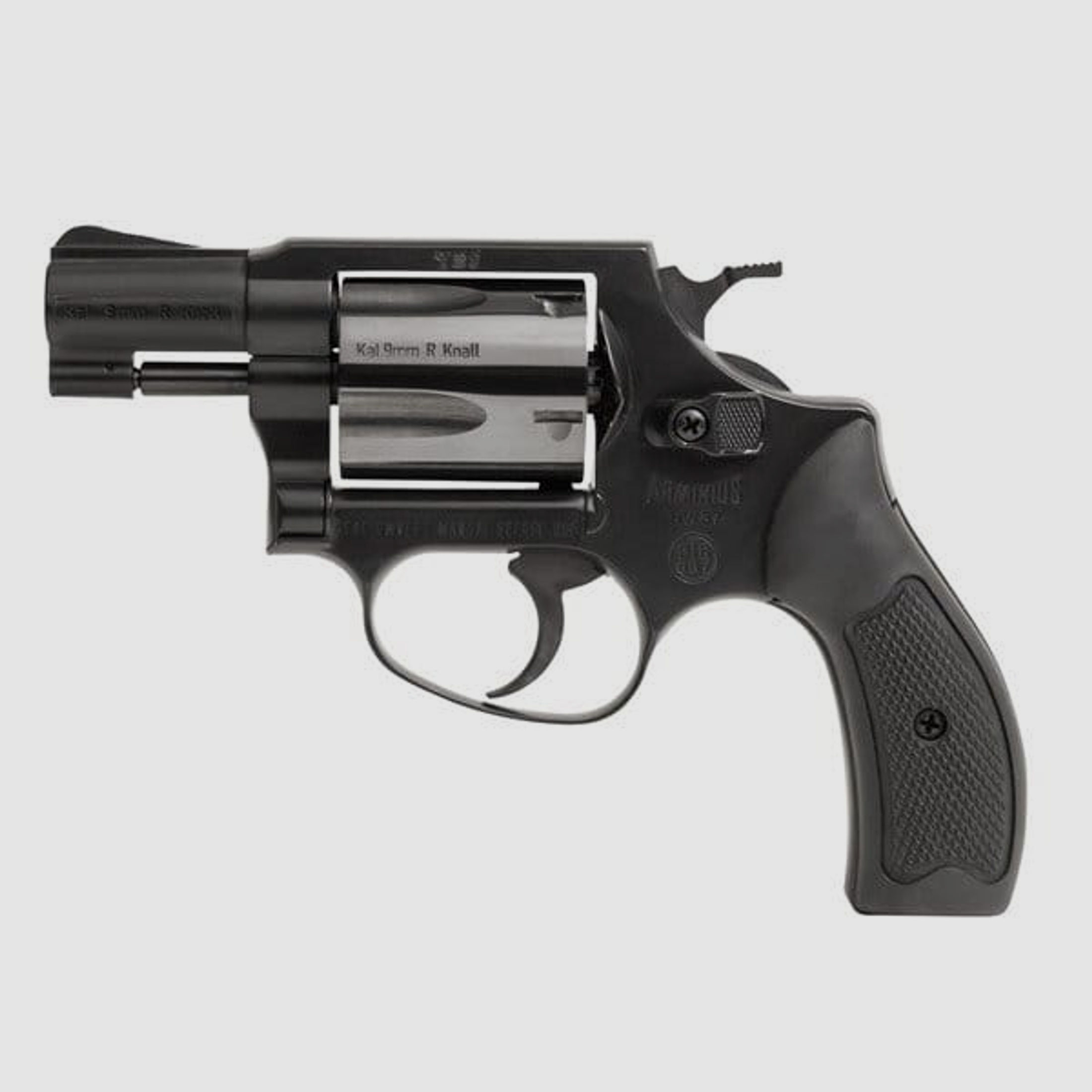 Weihrauch HW 37 Schreckschuss Revolver brüniert 9 mm R.K.