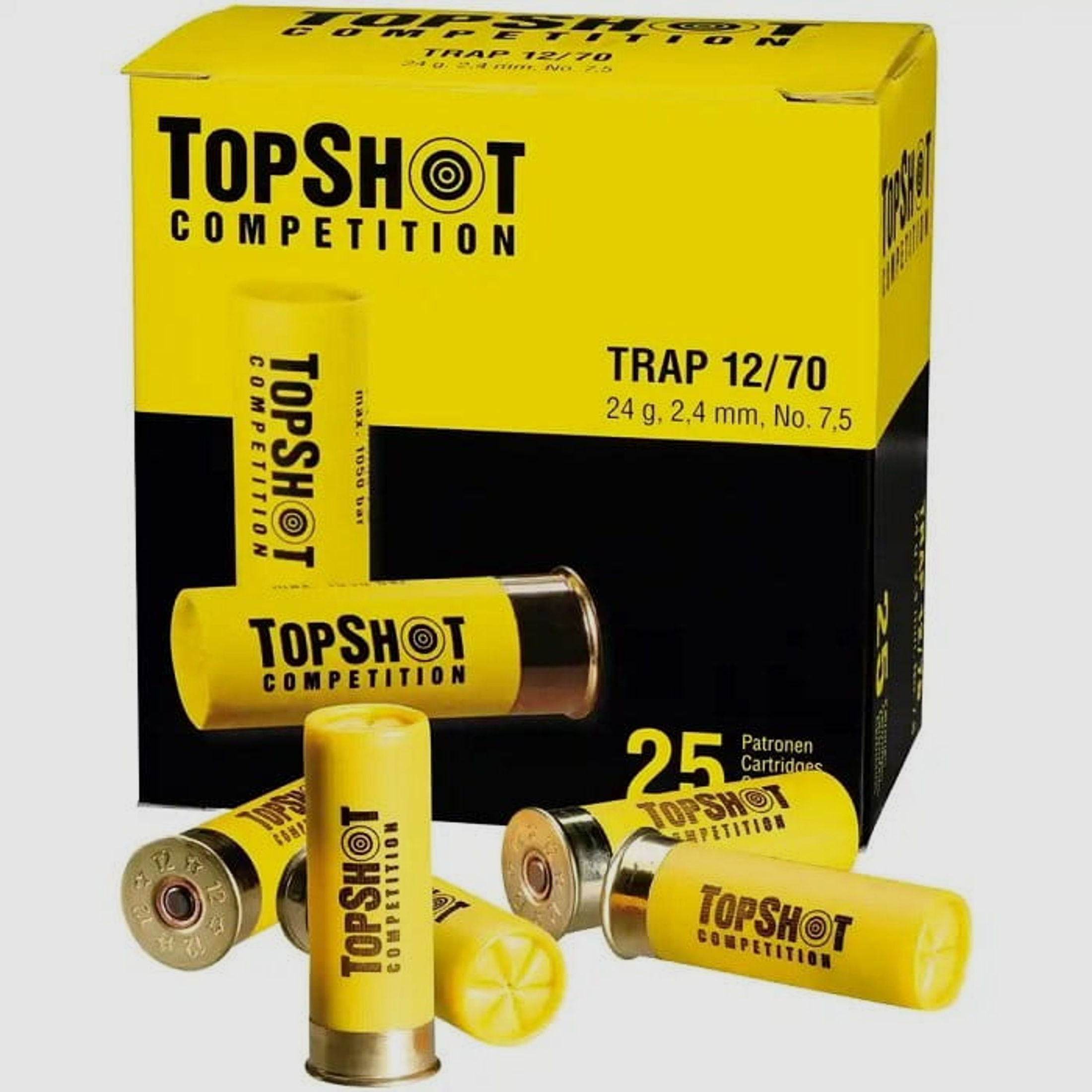 TOPSHOT Competition 12/70 Trap 2,4 mm 24 g - 25 Stk.