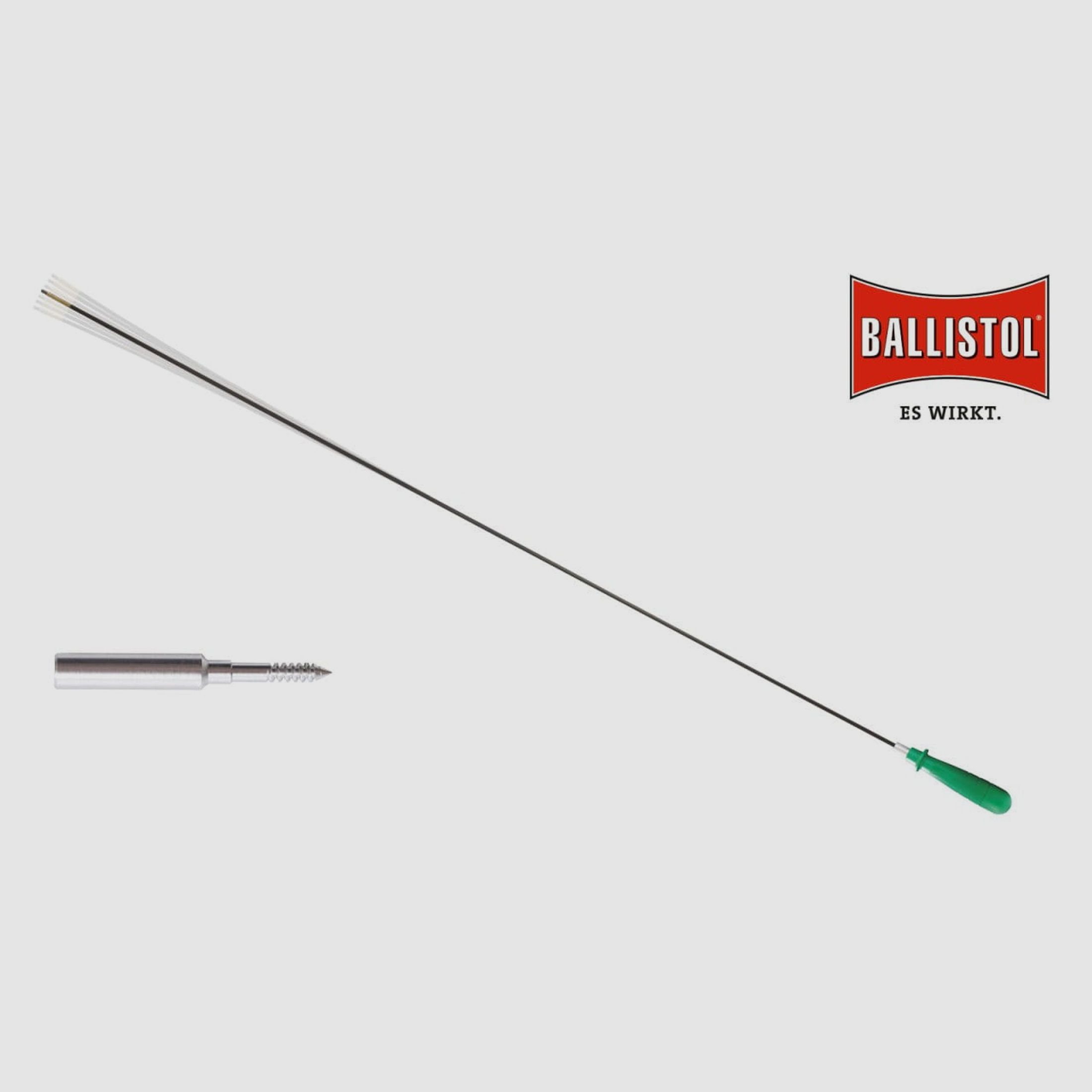 Ballistol Carbon-Putzstock lang 93 cm mit Zubehör