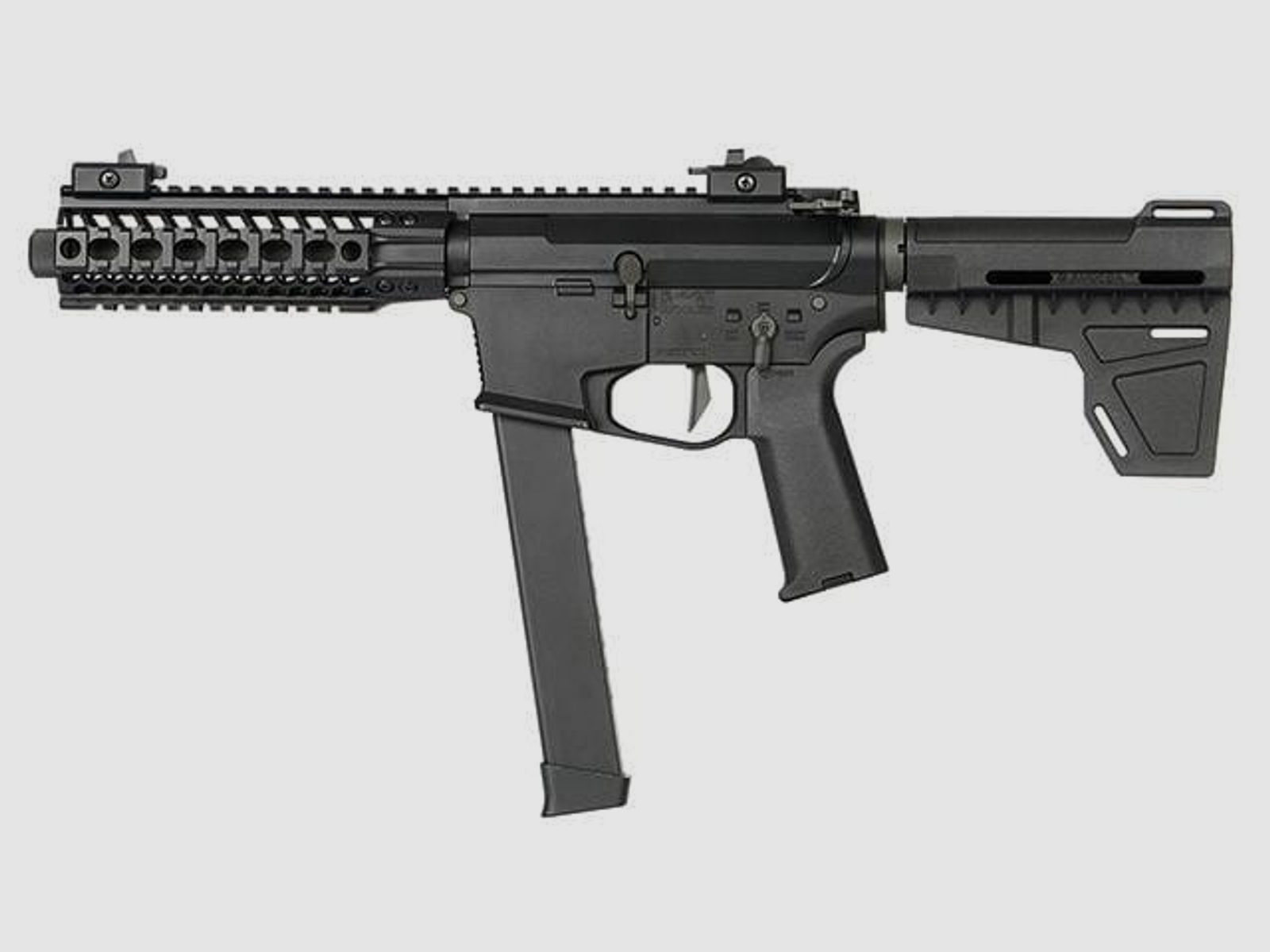 GSG Ares M4 45 Pistol - S Class-L schwarz Softair Gewehr