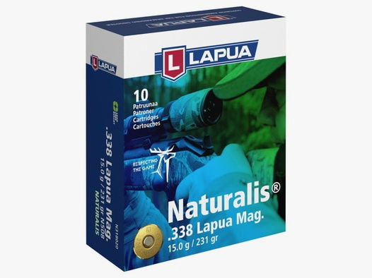 Lapua .338 LapuaMag Naturalis 231gr. 10 Stk.