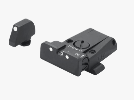 LPA Mikrometer-Visier SPR für Glock-Pistolen, 3-Punkte inkl. Korn
