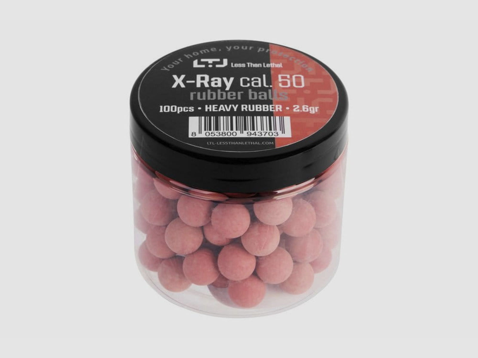LTL X-Ray Heavy Rubber Balls cal. 50 Gummikugeln 100 Stück