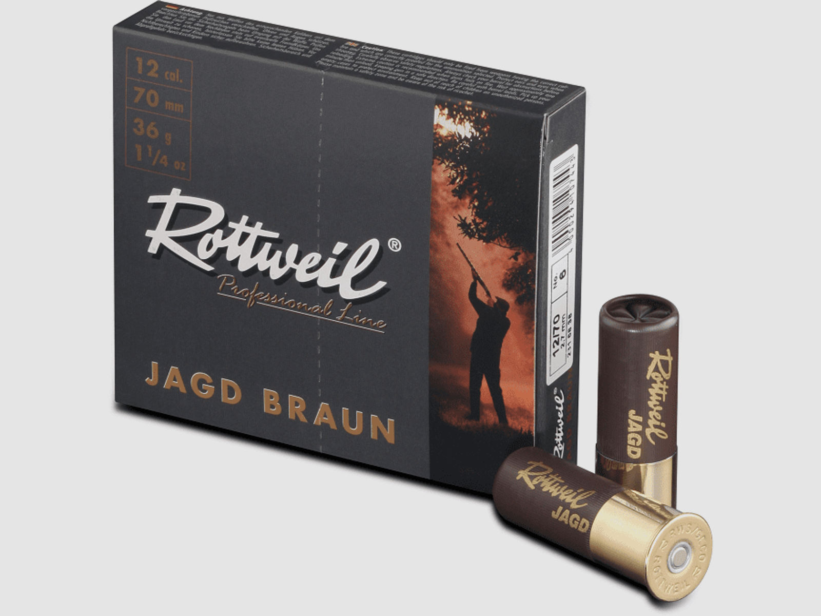 Rottweil Jagd Plastik 12/70 3,5mm