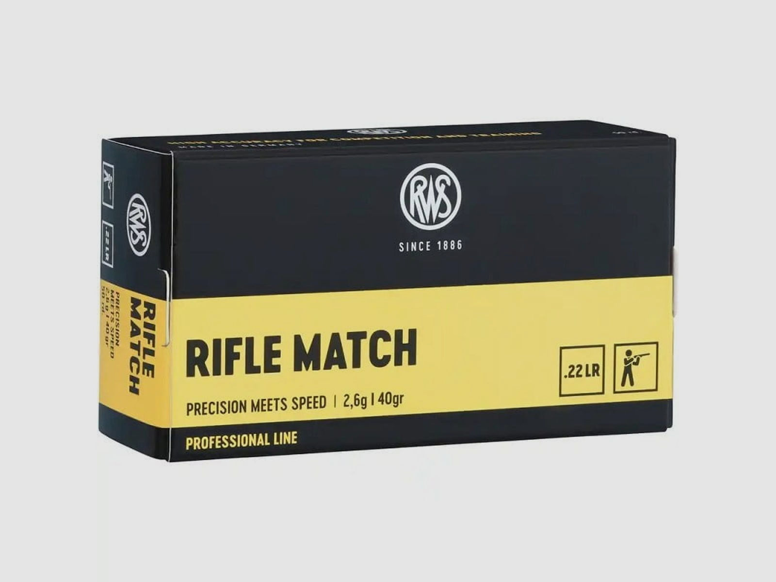 RWS .22lfb Rifle Match 2,6g