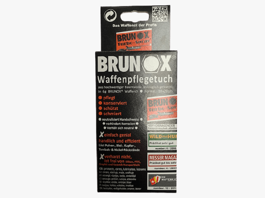 Brunox Baumwollwaffenpflegetuch - Set