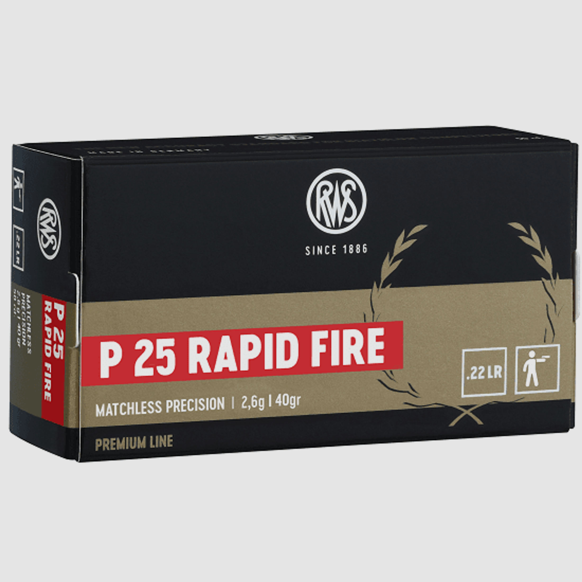 RWS.22 LR P25 RAPID FIRE 2,6g