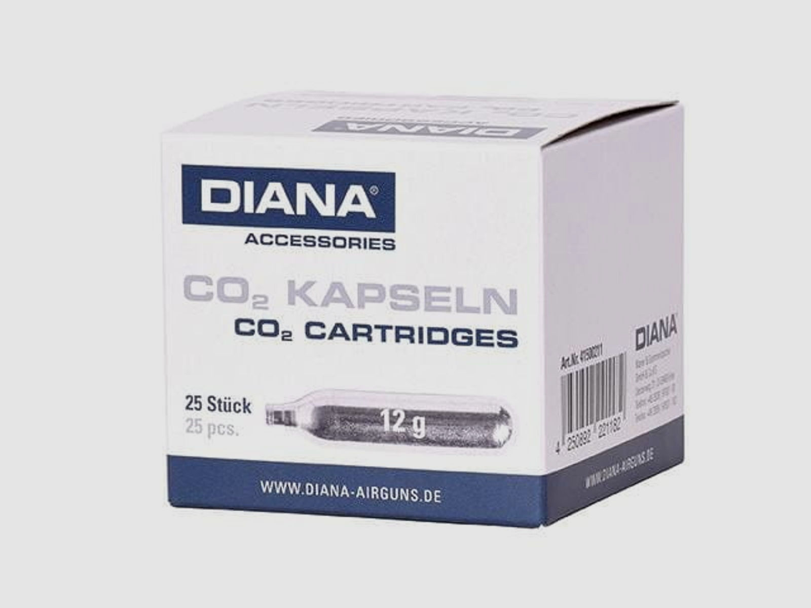 Diana CO2-Kapseln 12 g - 25 Stk.