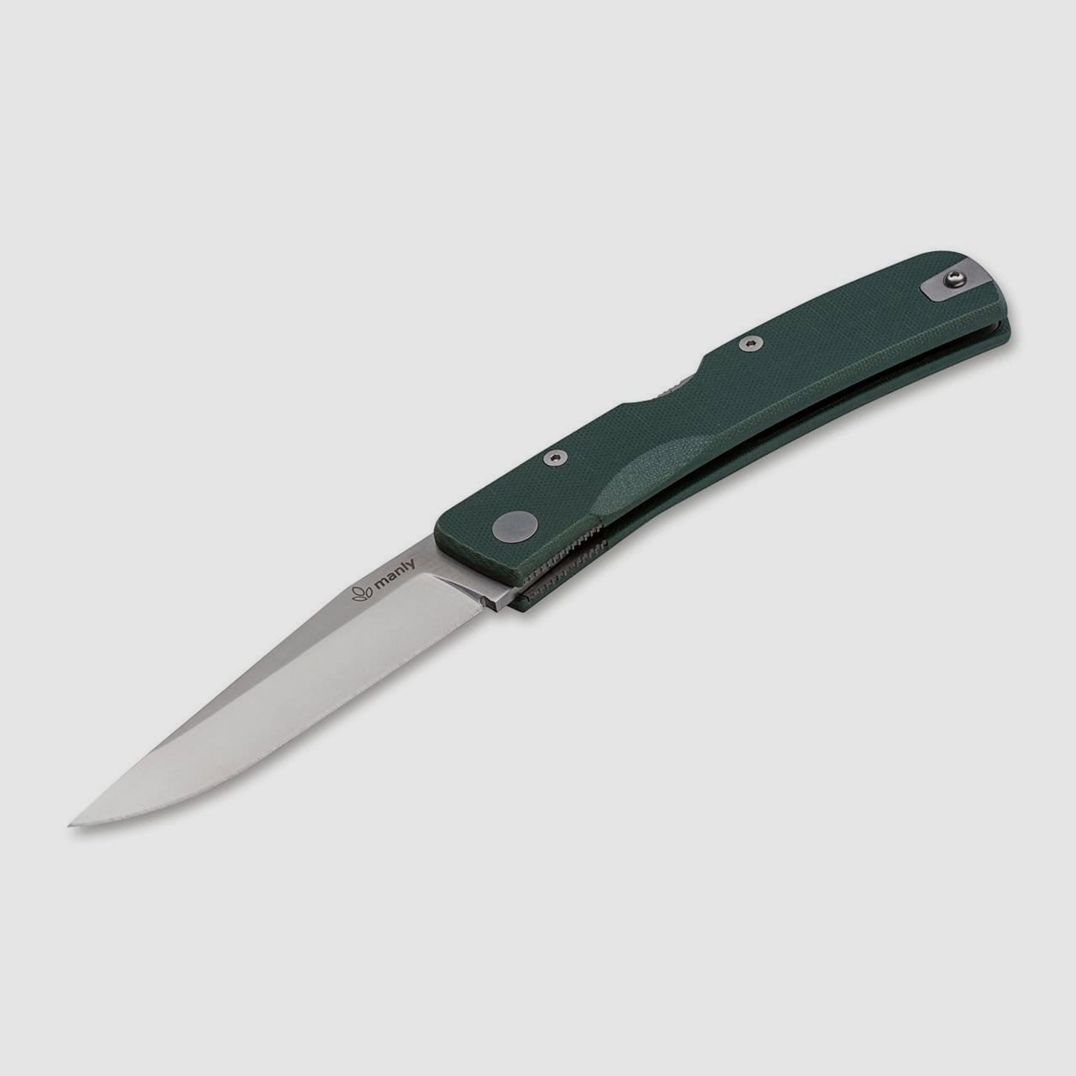 Manly Peak Military Green Two Hand EDC-Messer