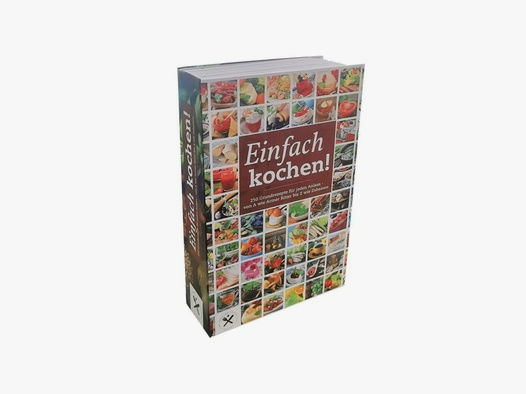 Kochbuch mit Zahlenschloss Safe