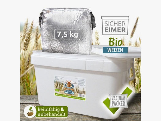 CONVAR GetreideSpeicher BIO Weizen 7,5 kg