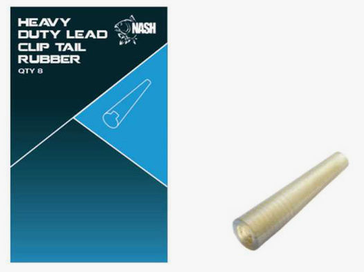 Nash Heavy Duty Lead Clip Tail Rubbers