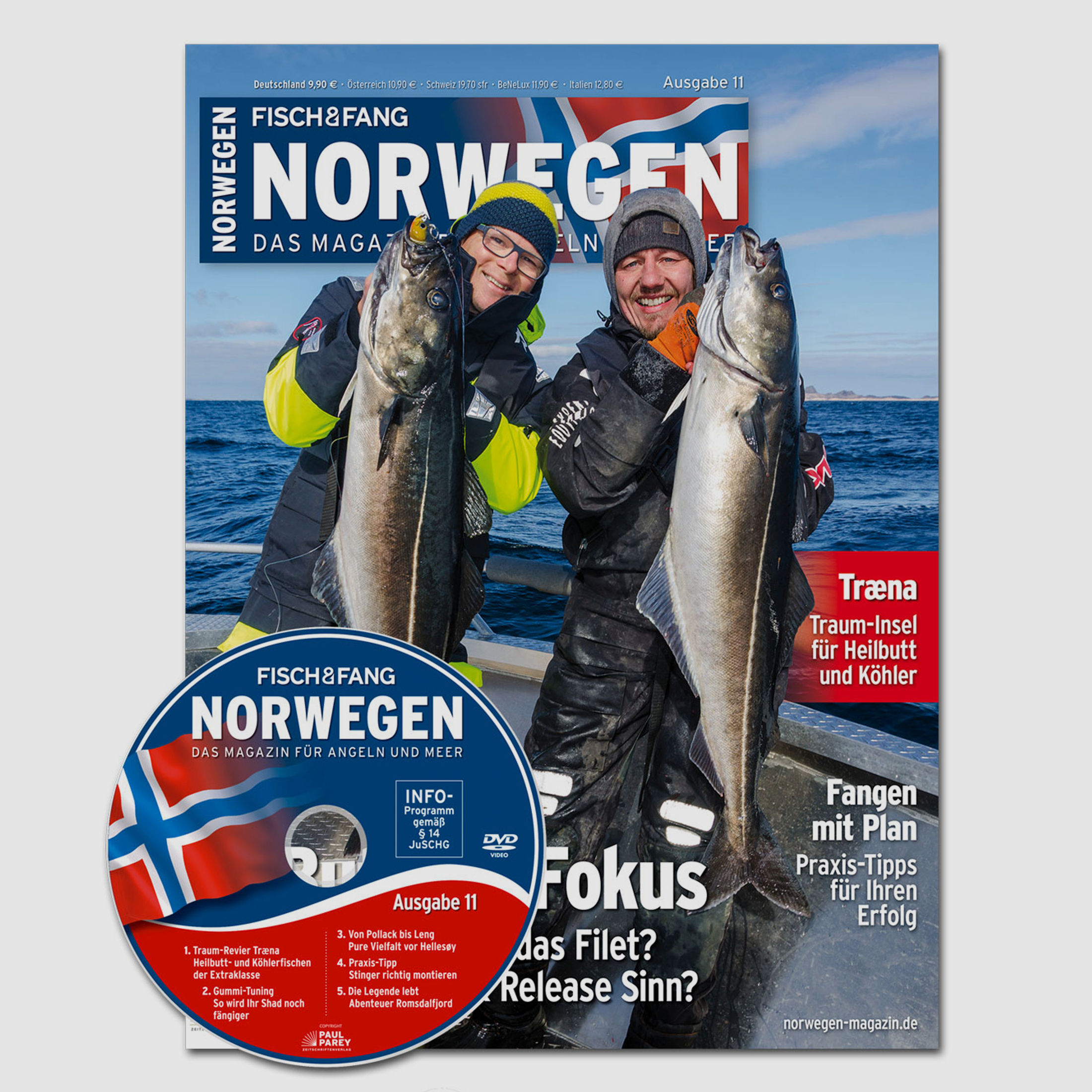 FISCH & FANG Sonderheft Nr. 41: Norwegen-Magazin Nr. 11 + DVD