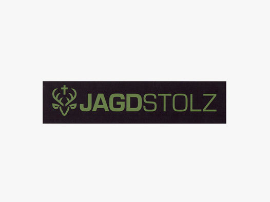 Jagdstolz Bumper Sticker Logo Oliv